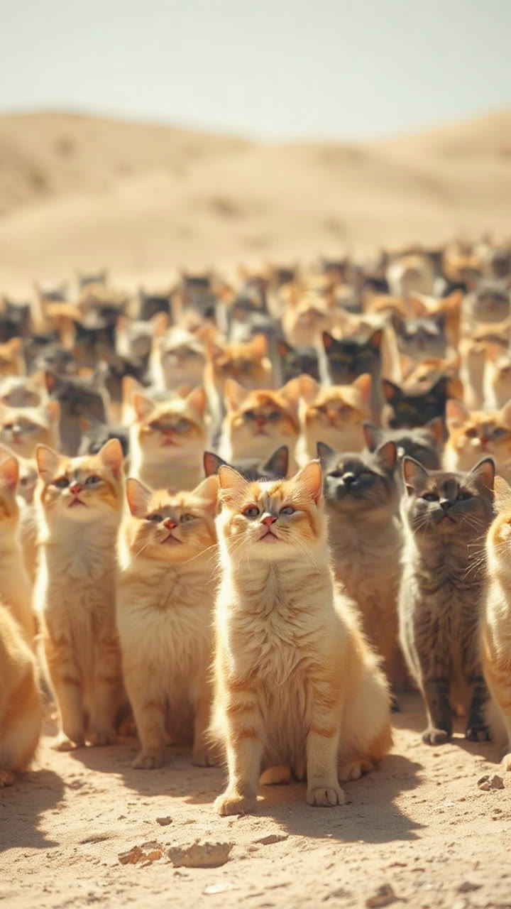 Cat choir