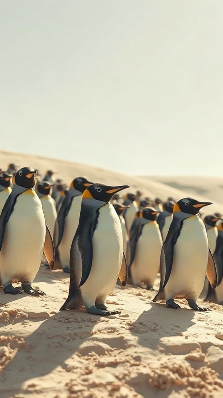 Penguin choir